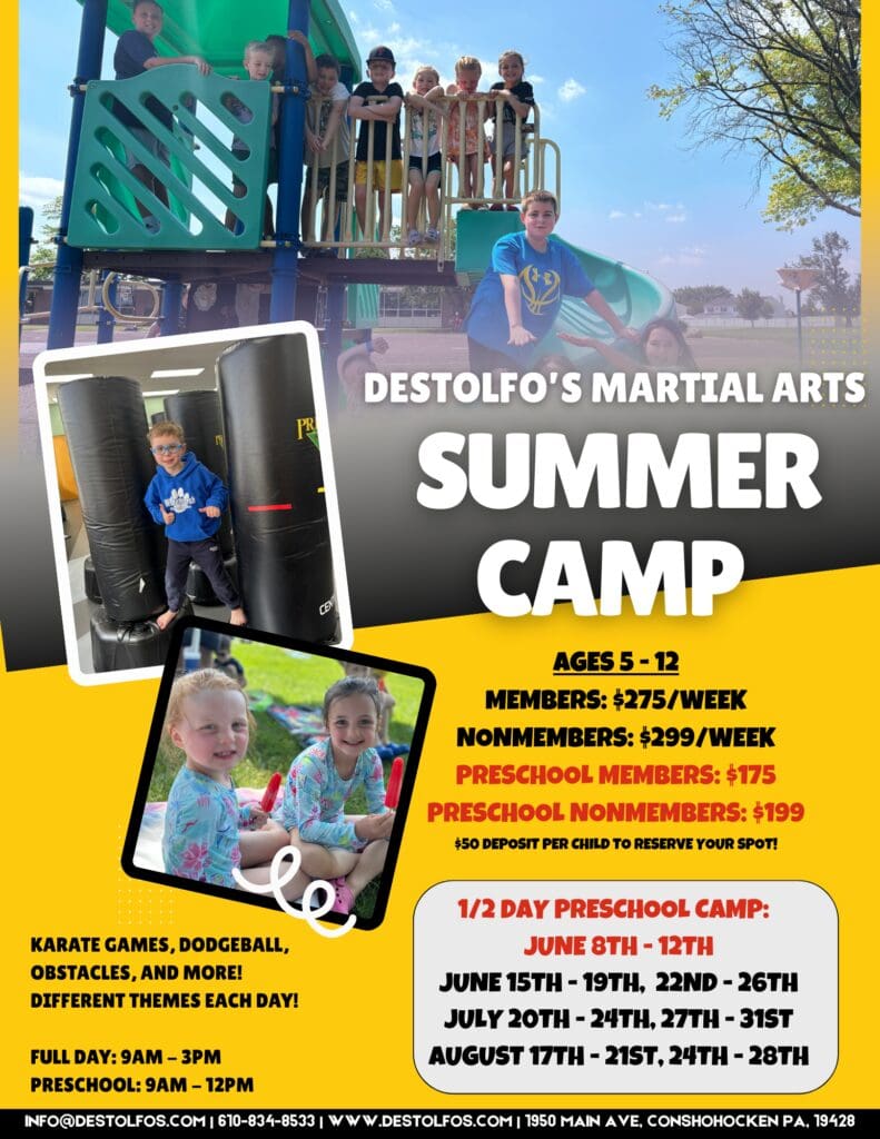 Summer Camp Near Me in Conshohocken | DeStolfo's Premier Martial Arts